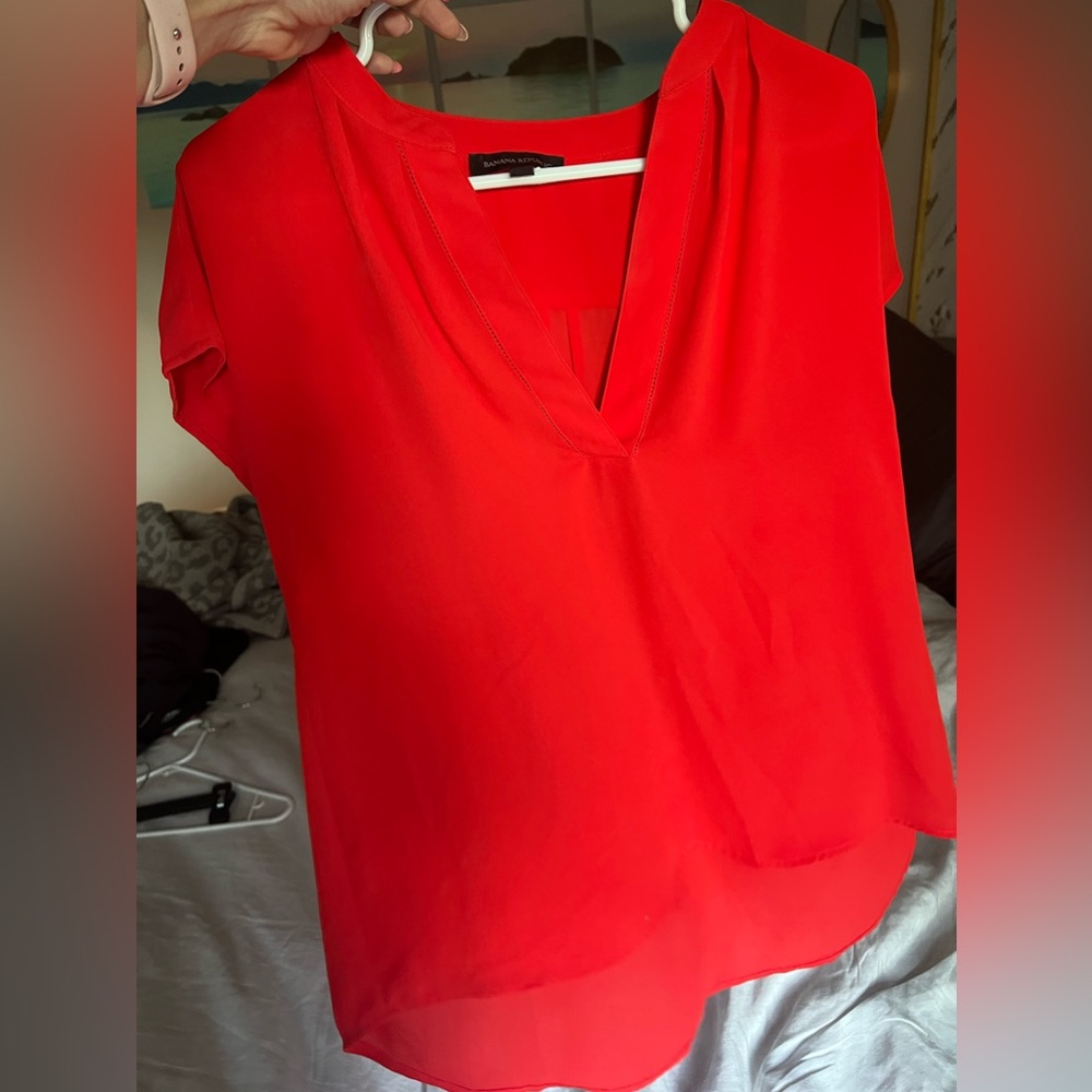 Banana Republic size S color red